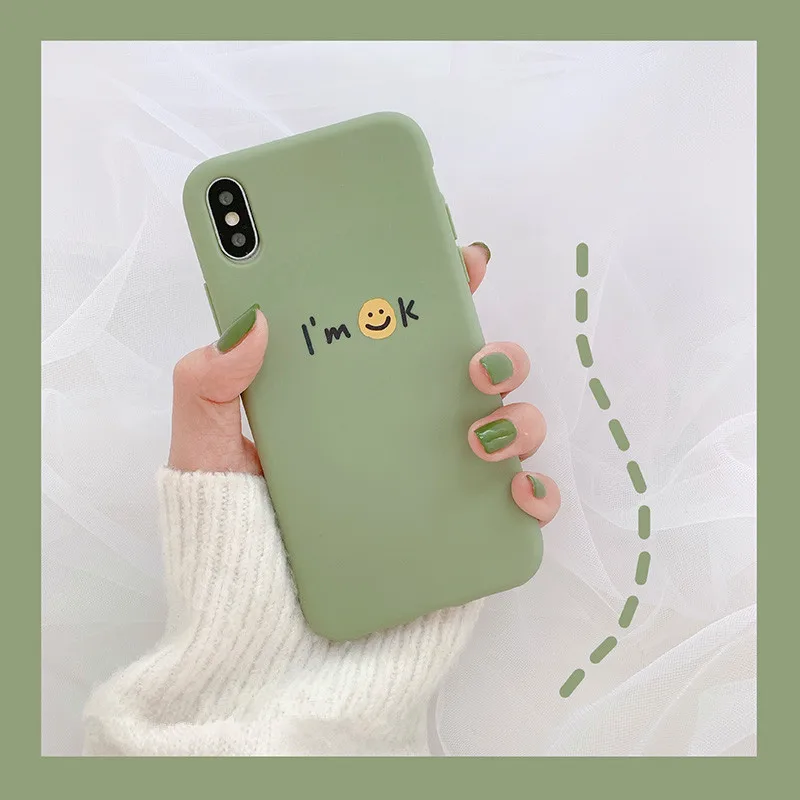 Милый розовый простой чехол для iPhone 7 Puls 6 6S 8 Plus X XS XR Xs Max Ретро мягкий силиконовый |