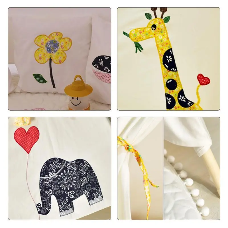 Большой неотбеленный брезент оригинальный для детей прорезывания зубов с