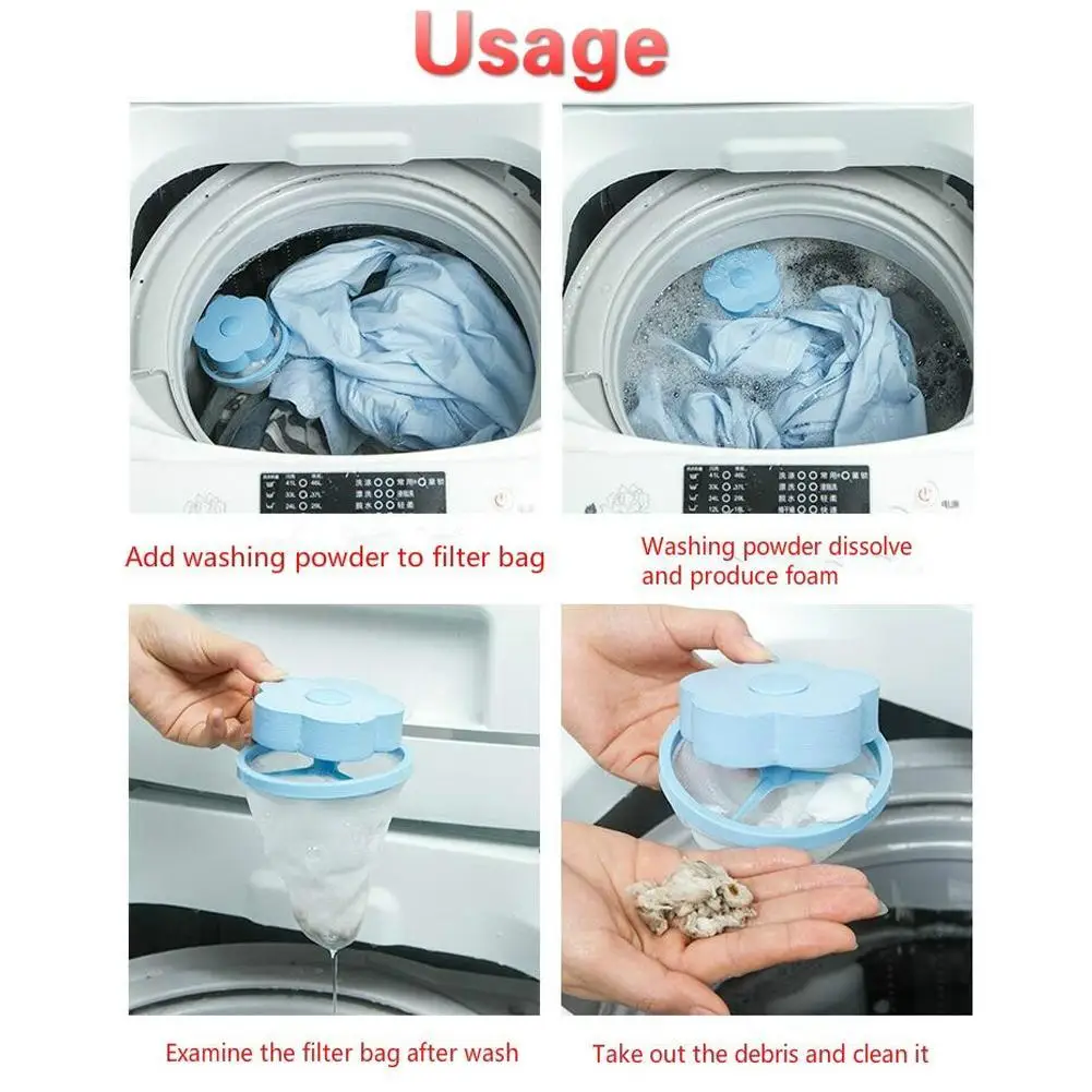 

Filter Bag Mesh Filtering Hair Removal Device Wool Floating Washer Style Laundry Cleaning