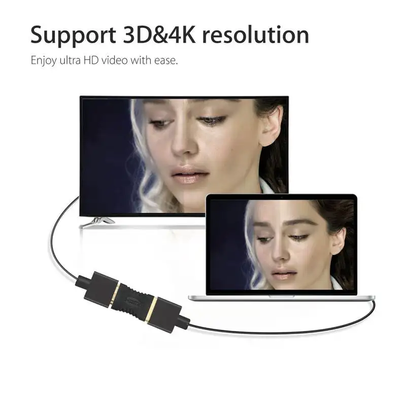 10 шт. Hdmi Женский к женскому муфте расширитель адаптера разъем F для Hdtv Hdcp|Адаптеры