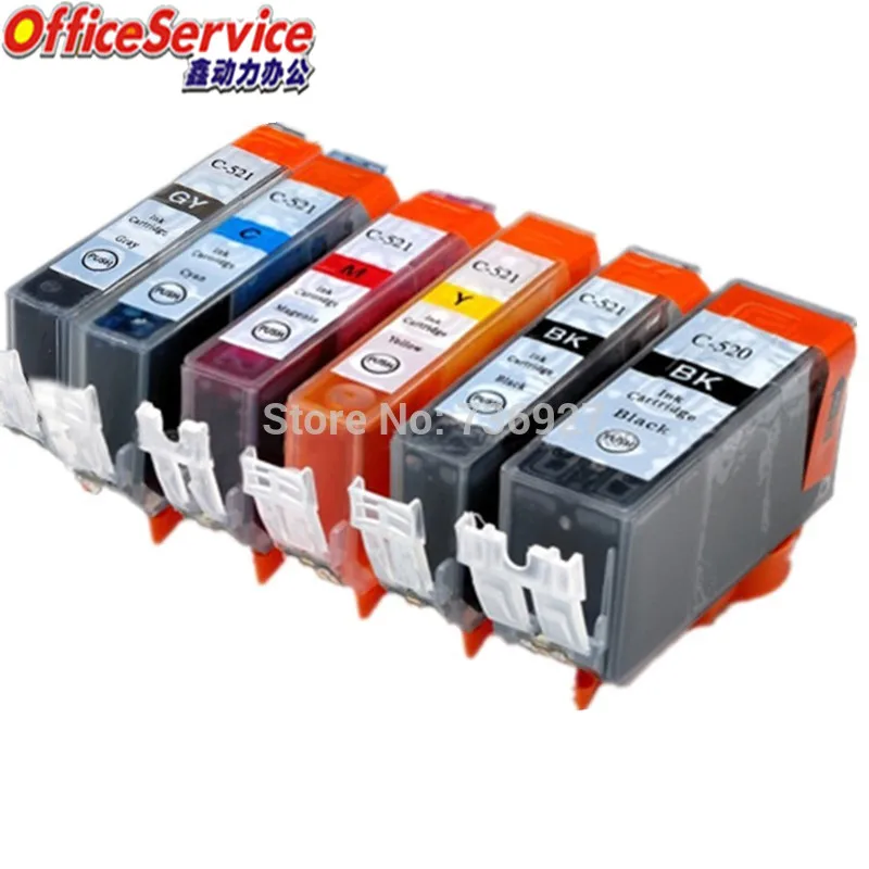 Чернильный Картридж для струйного принтера Canon PIXMA MP980 MP990 IP3600 18X PGI 520 CLI 521 CLI521