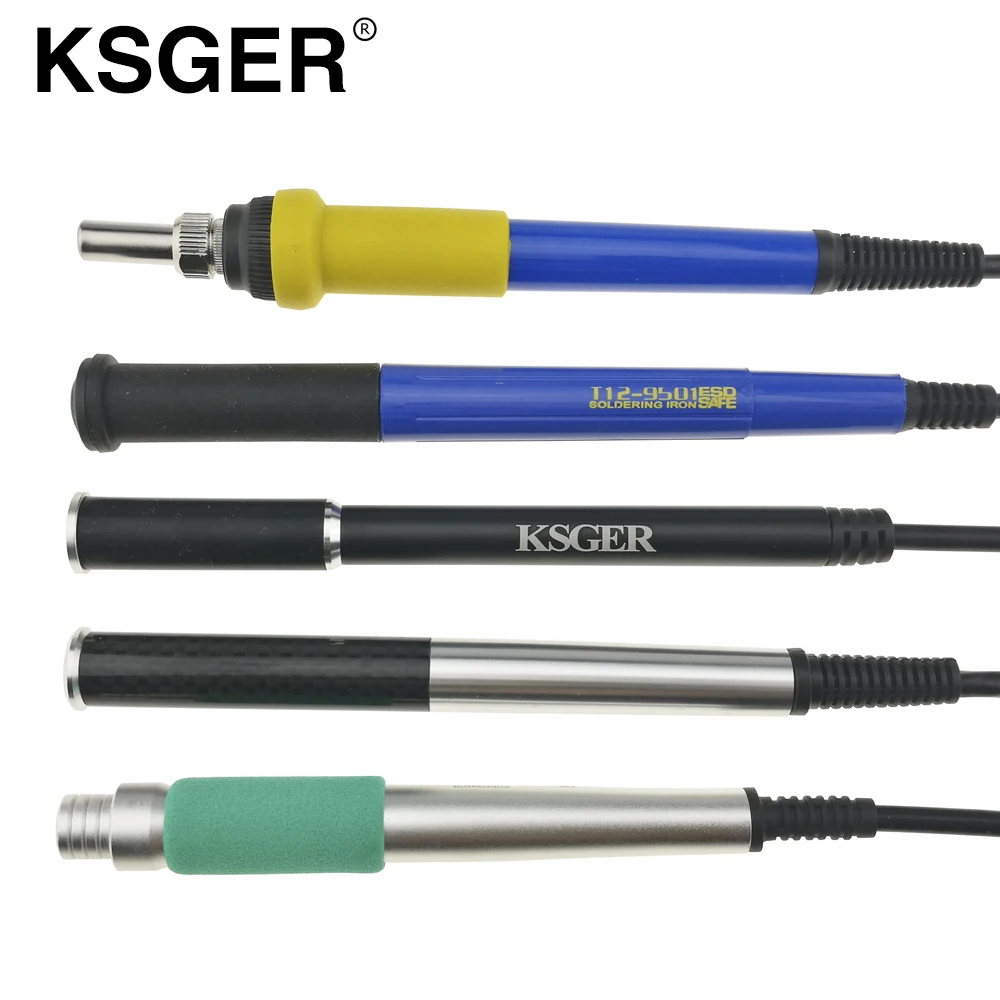 Ручка паяльника KSGER из алюминиевого сплава 9501 907 для V2.1S V2.0 V3.0 Stm32 Oled T12 цифровой