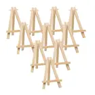 10 шт мини деревянный мольберт для художника-Треугольники свадебный стол подставка Дисплей держатель-15X8 см