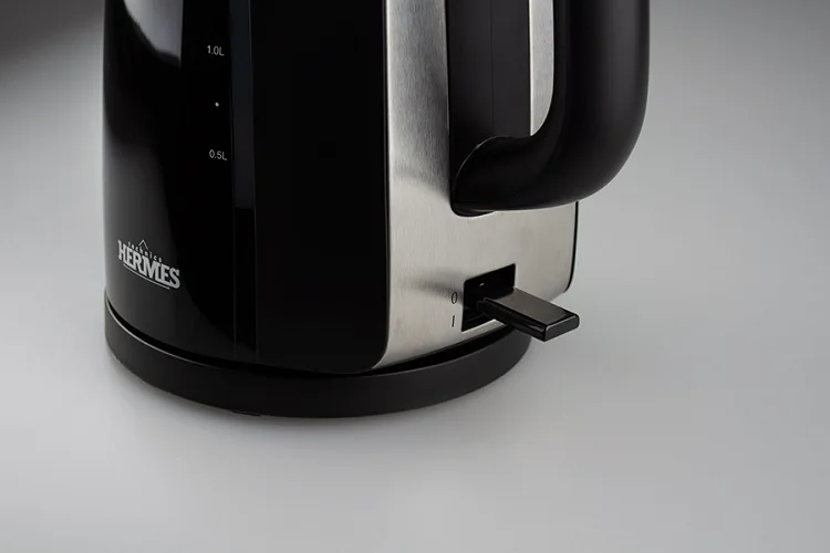 Чайник электрический HERMES technics Black Elegance HT-EK 610 1 7 л 2000W | Бытовая техника