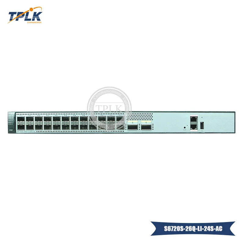 Wholesele Хуа Вэй S6720S-26Q-LI-24S-AC 24 портов 10 GE SFP + 2 порта 40 QSFP порты ethernet гигабитный