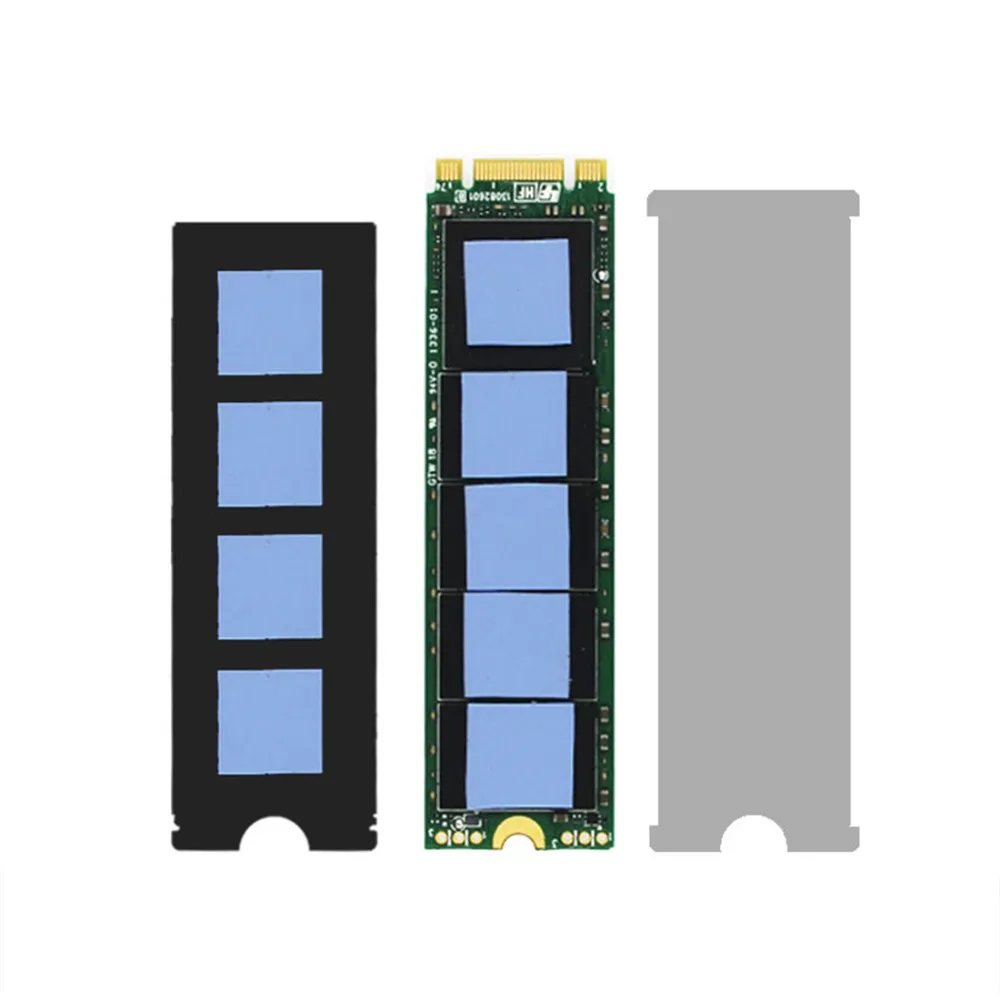 JEYI охлаждение теплоотвод медный M.2 радиатор для NVME NGFF лист теплопроводность