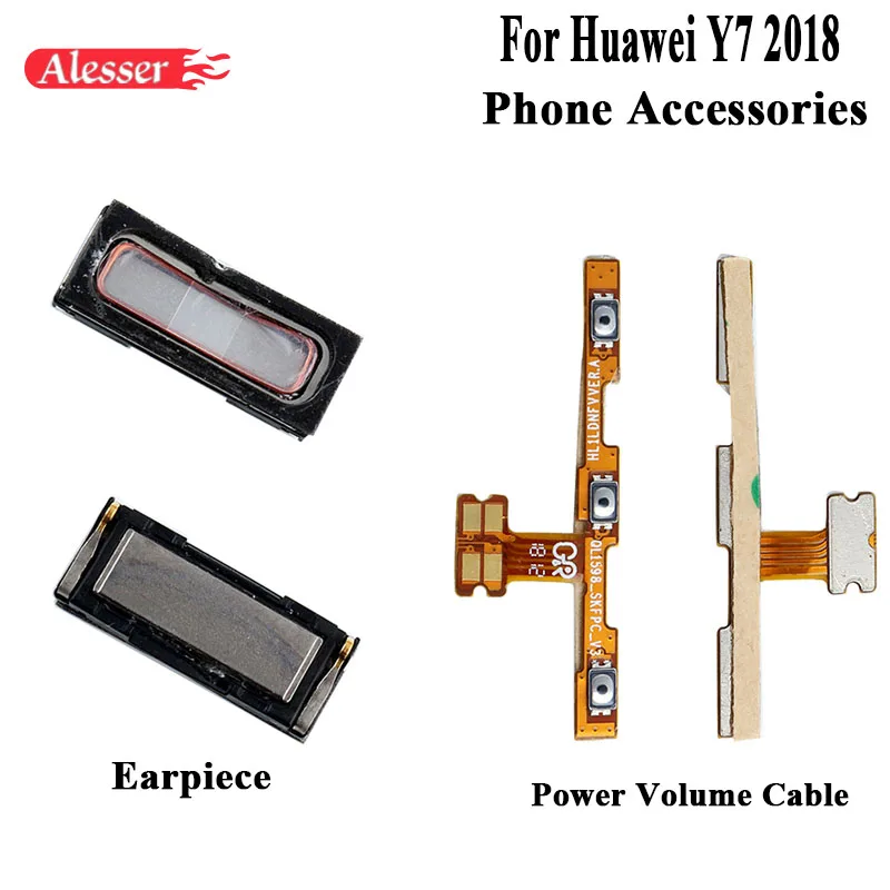 Alesser для huawei Y7 2018 Новый ухо Динамик наушники приемники сборки крепления замена