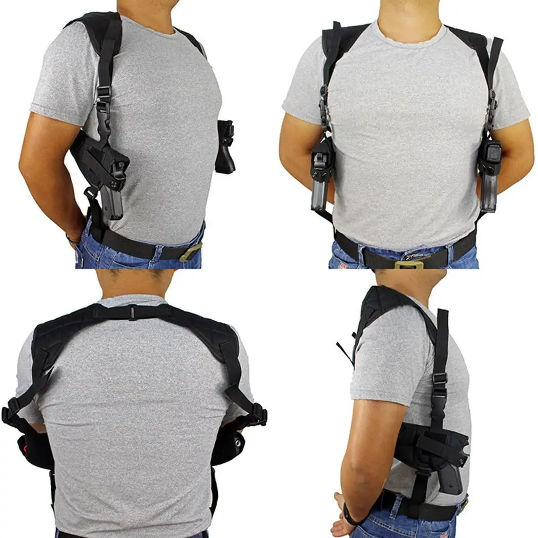 Portable Tactical Adjustable Belts Double Shoulder Approx. 250g Holster Fashion Pouch For Army etc Pistols | Спорт и развлечения