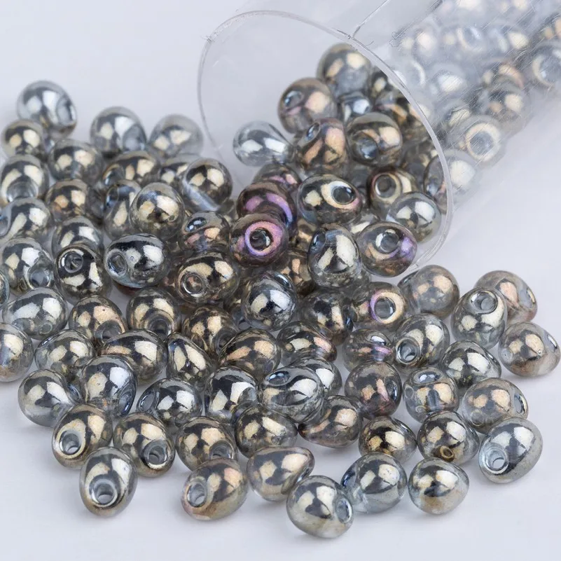 Taidian 3.4MM Miyuki Drop Beads For France Store Coffee Opaque Color Perles Fabrication De Bijoux 5grams About 100 Pieces | Украшения и