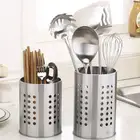 Креативная кухонная утварь из нержавеющей стали, инструмент для приготовления пищи-ложка, многофункциональный инструмент для хранения, держатель для палочек FBE3