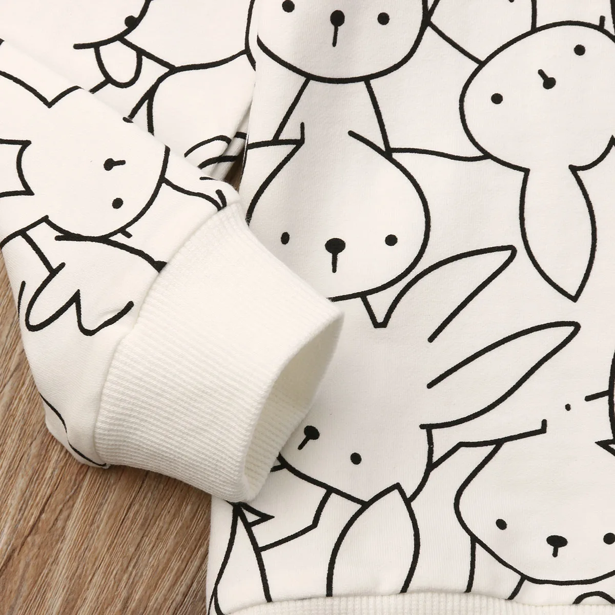 2019 новая весенняя Детская футболка с леопардовым принтом и кроликом для