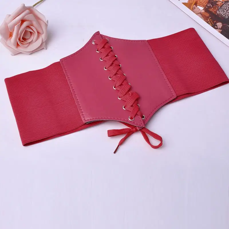 Женские Элегантные новые модные дизайнерские эластичная тесьма Cummerbund на