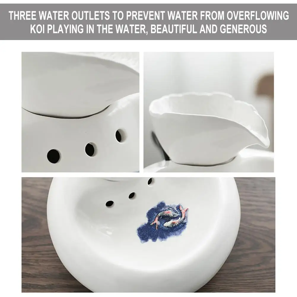 Pet Smart Water Dispenser Automatic Circulating Feeder 3D Fountain Basin | Дом и сад