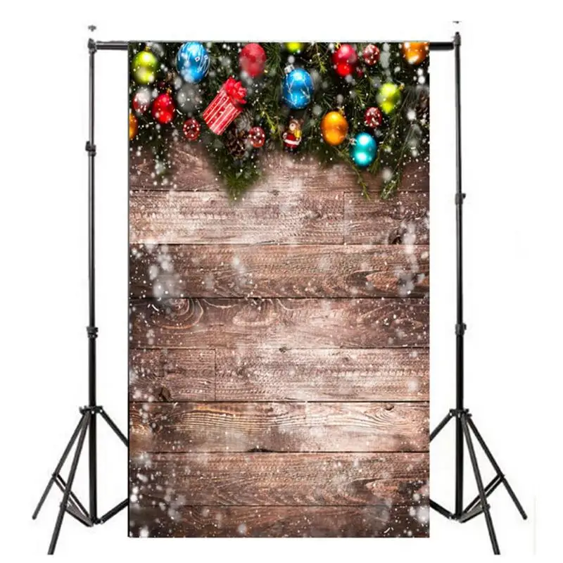 3x5ft Рождественский шар Ретро виниловый студийный Фотофон реквизит для