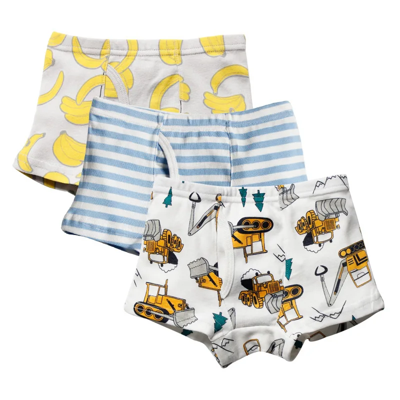 Нижнее белье из 3 предметов с рисунком катамита детские трусы чистого хлопка