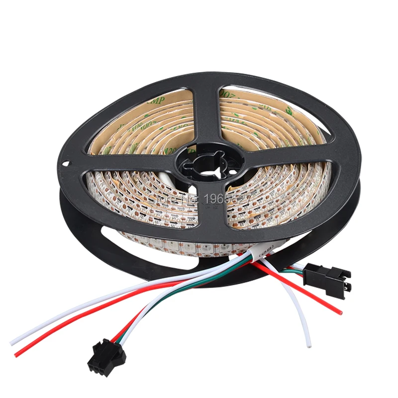 2 м 144 светодиодный s/М Адресуемых СВЕТОДИОДНЫЙ полосы SK6812 пикс./м 5050 SMD RGB пикселей