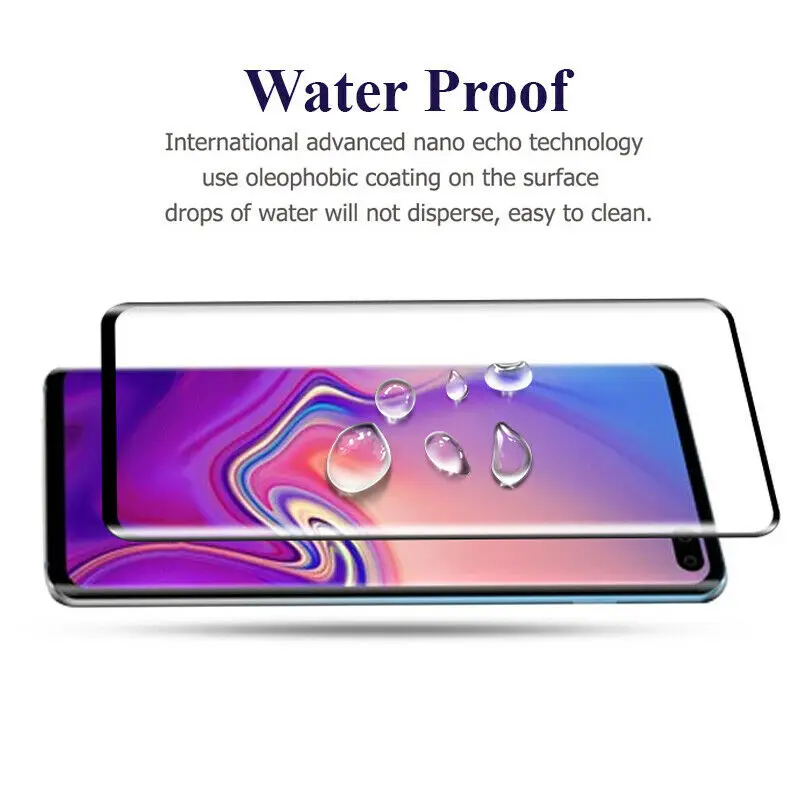 Ocolor для samsung Galaxy S10 S10e закаленное Стекло пленка Экран с полным покрытием Plus