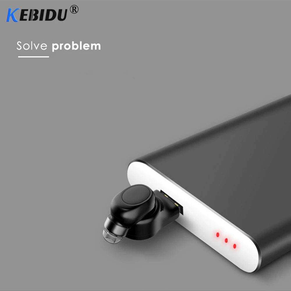 Беспроводные наушники kebidu Bluetooth X11 Мини спортивная Гарнитура с шумоподавлением