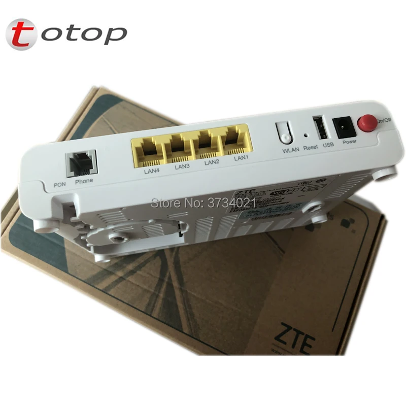 2019 Новый F660 GPON ONU 6 0 версия с 1GE + 3FE 1 горшки USB WI-FI английской прошивкой оптический