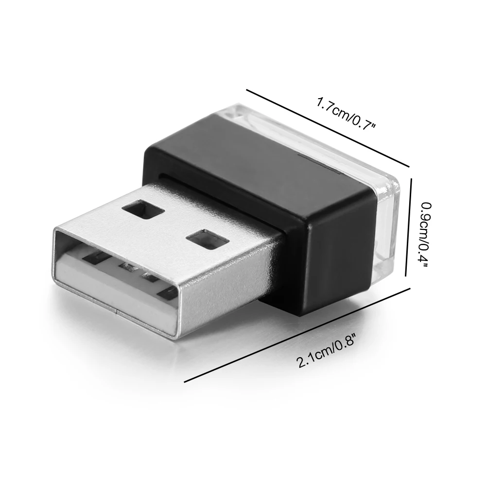 Беспроводной USB Гибкий неоновый светодиодный светильник атмосферный ножной для
