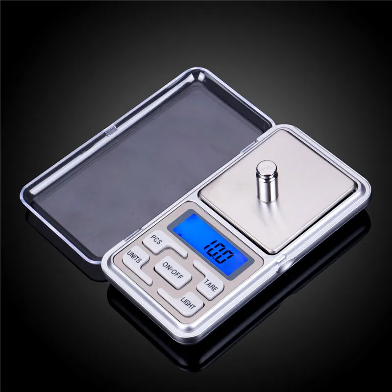

Digital Pocket Scale Kitchen Portable LCD Electronic Jewelry Gold Diamond Herb Balance Weight Weighting Scale 500g x 0.01g 0.1g