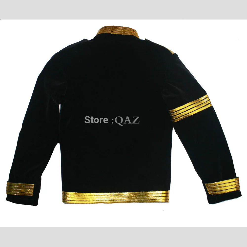 Редкий MJ ЮАР Нельсон Мандель тур черный военный повседневный жакет с золотым
