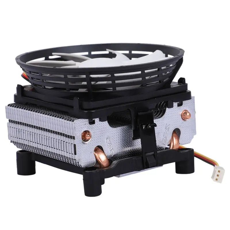 PCCOOLER Seven spot Божья коровка V4 cpu Радиатор полная медь 2 тепловая труба для AMD/intel