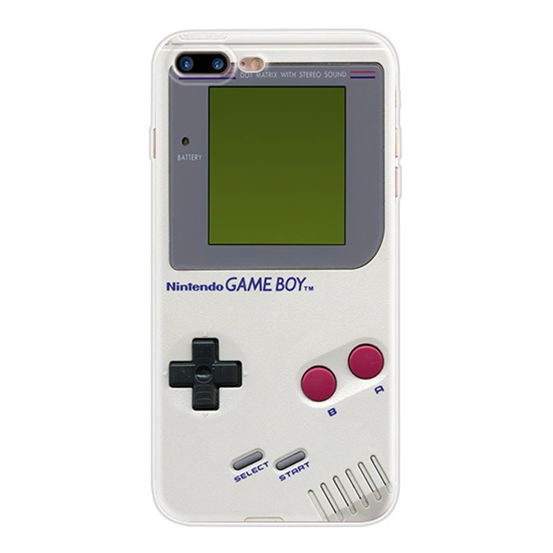 Funny Soft Tpu Case For Iphone 7 8 Plus X 6 6s 5 5s Se Beer Gameboy Phone Battery Clear Silicone Cover Xs Max Xr Capa |