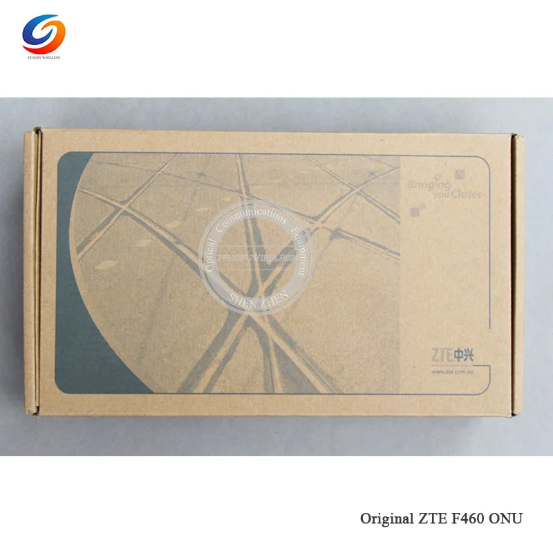 Бесплатная доставка 5 шт./лот ZTE F460 EPON ONU 4LAN + 2 голосовых горшка WIFI USB английская