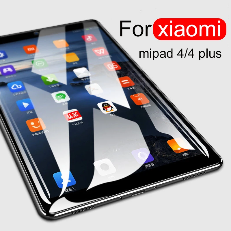 9H закаленное стекло для Xiaomi Mi Pad Mipad 4 Mipad4 Plus plus 8 0 дюймов 10 1 2018 защита экрана