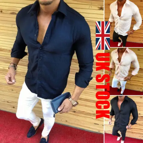 

High Quality Men Shirt Long Sleeve Twill Solid Formal Business Shirt Brand Man Dress Shirts Turn-down Collar Dropshipping
