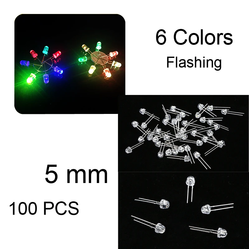 100X светодиодный диоды для подавления переходных скачков напряжения