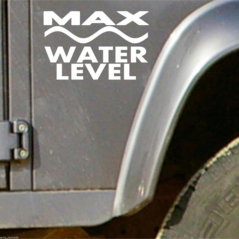 13*20 см максимальный уровень воды 4x4 наклейки настенные виниловые Смешные
