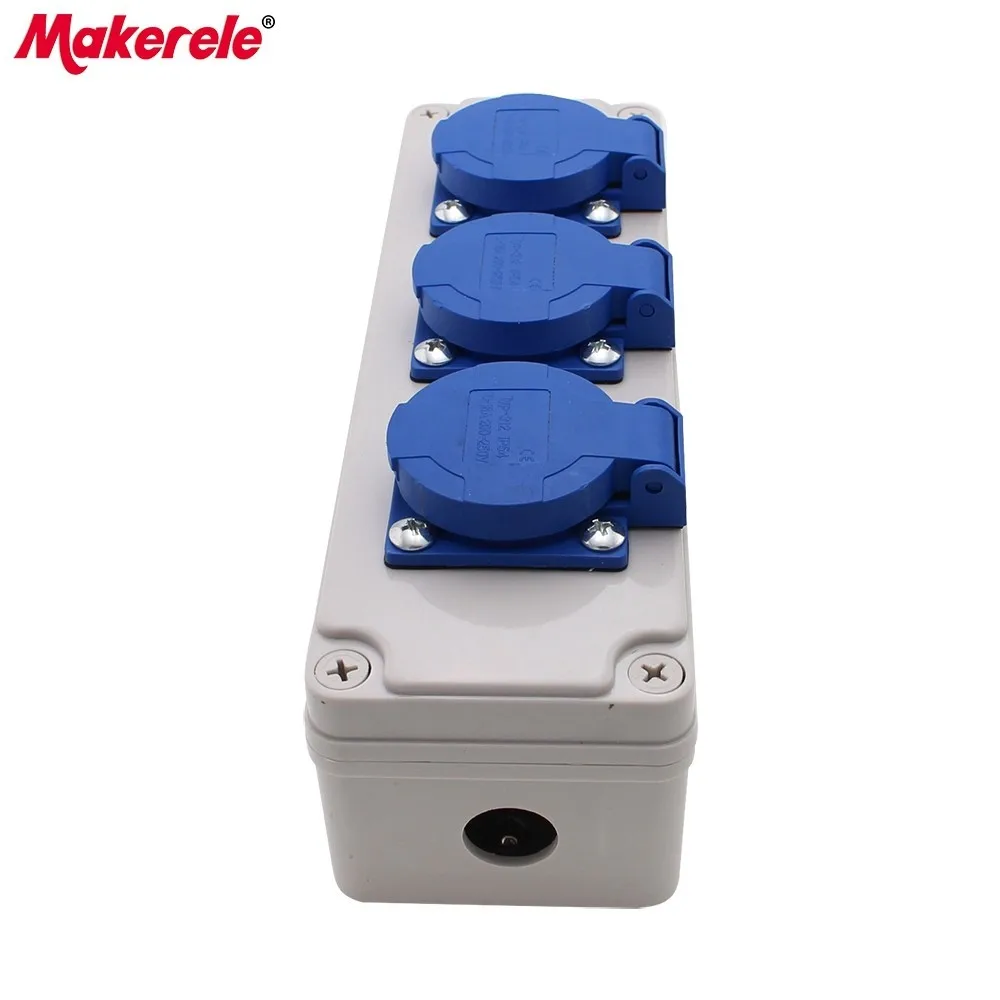 IP54 водонепроницаемая розетка с разъемом многофункциональная уличная