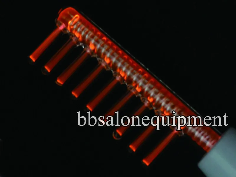 Оптовая продажа высокочастотный гребень B электрод для красоты лица Спа Уход за
