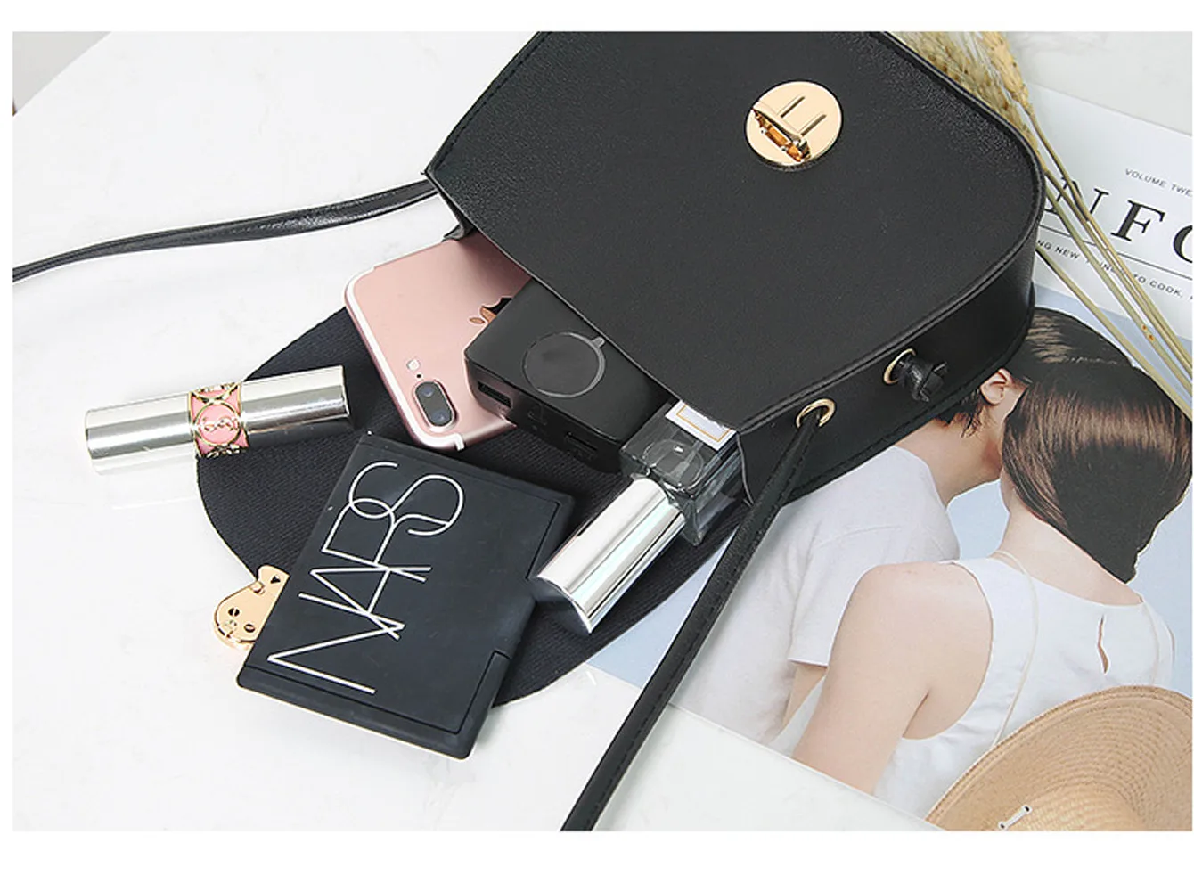 2019 женская сумка через плечо из искусственной кожи с клапаном для девочек