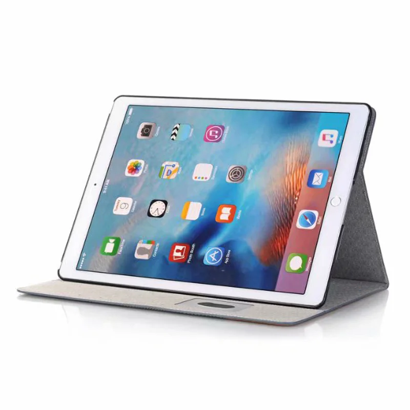 Кожаный чехол для Apple iPad Pro 12 9 2017 2015 планшет Авто Пробуждение/сон все включено