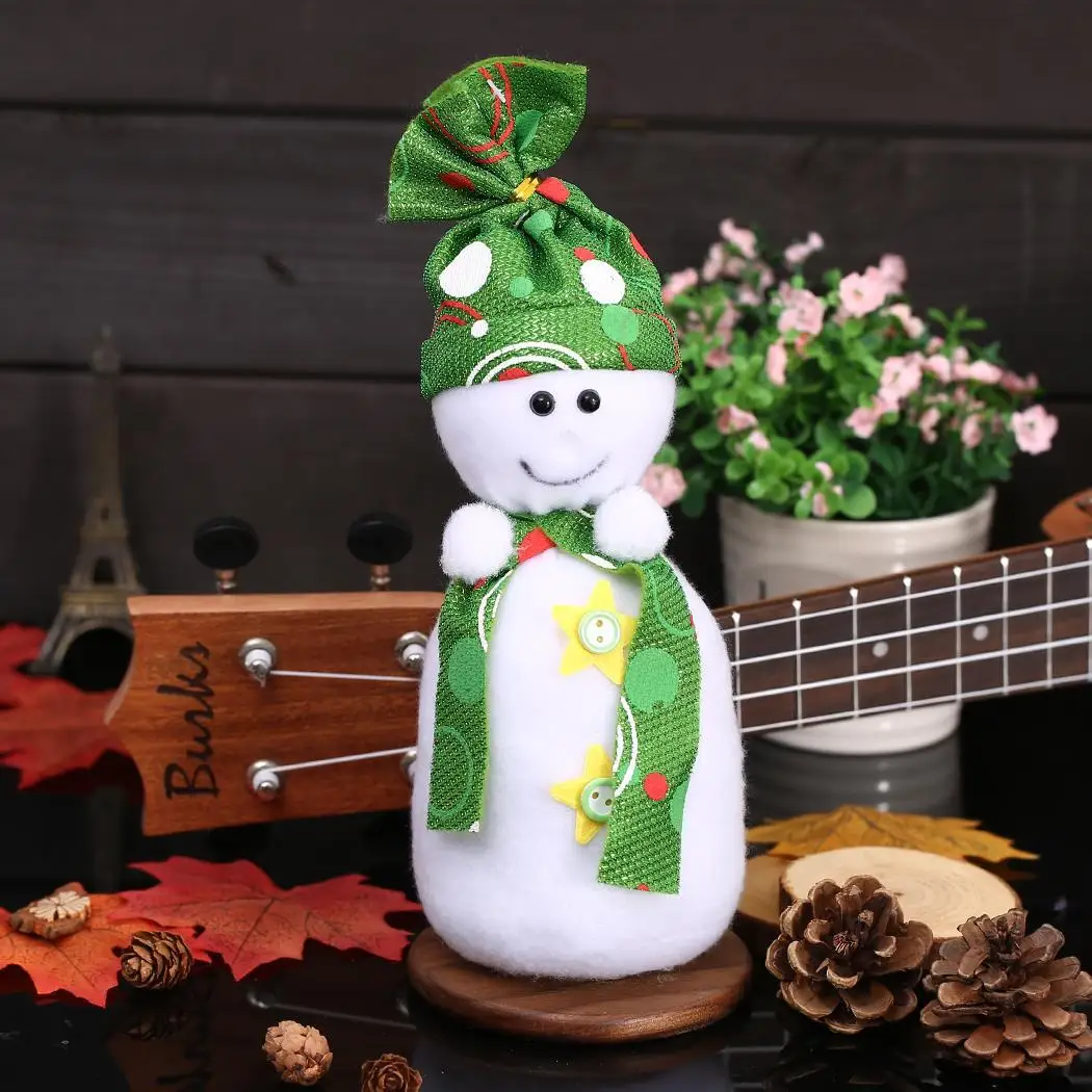 Festival Party Cute Christmas Santa Hang Snowman Printed Decor Ornaments Gift 24 cm/ 9.4 inch 1 x Bag | Дом и сад