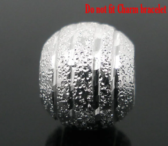 80 шт. посеребренные бусины 8 мм в диаметре (B04367)|beads 8mm|spacer beadsbeads spacers beads |