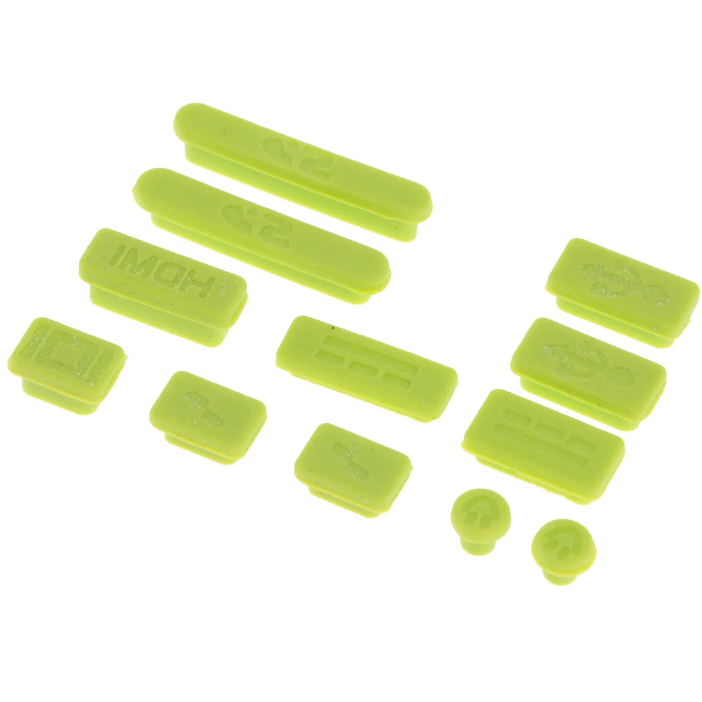 Пылезащитный/пылезащитный Разъем для Apple Notebook Macbook Pro/Air/Retina Green|Компьютерные