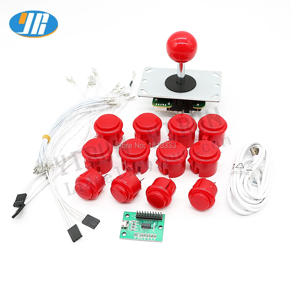 Джойстик DIY Аркады набор для ПК/PS3 /Raspberry Pi 3 в 1 взаимный обмен данными между
