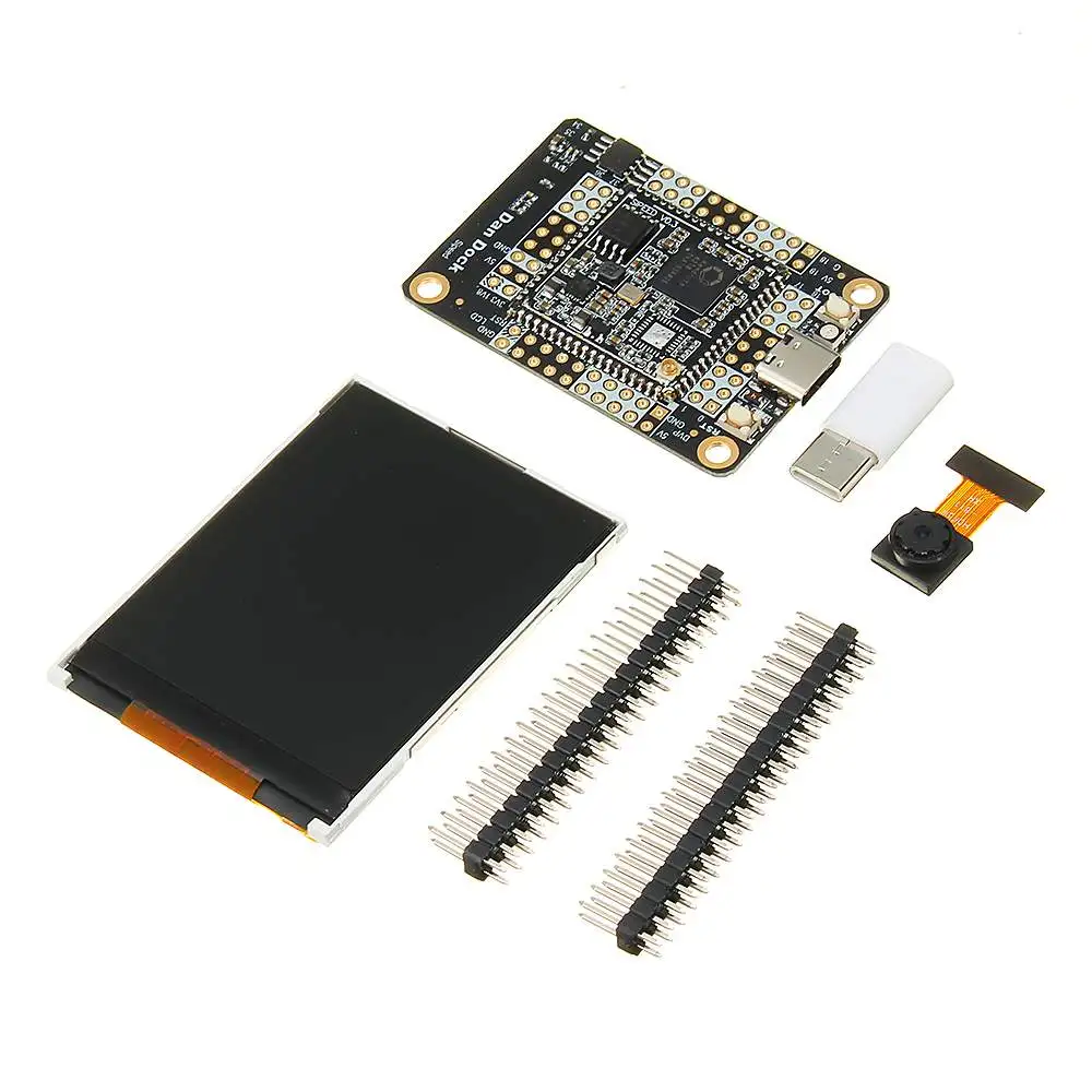 LEORY Sipeed M1 Dock Development Board + 2 4 дюйма 320*240 ЖК экран OV2640 комплект для камеры|Печатные