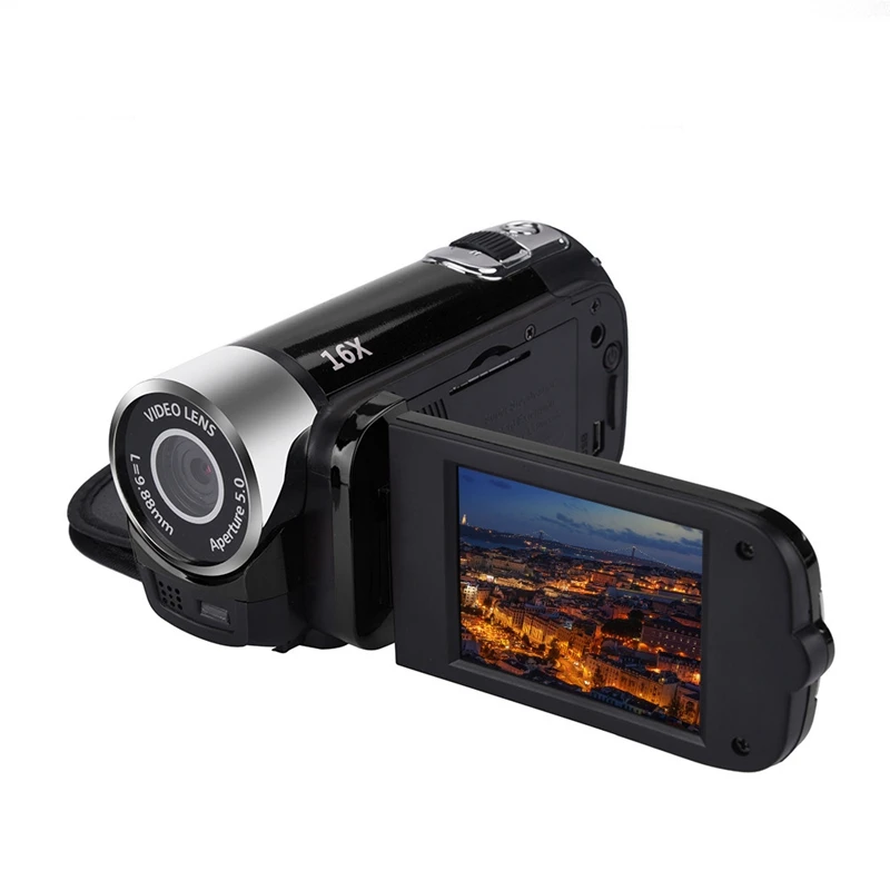 2 4 дюйма TFT экран 16X цифровой зум DV видеокамера HD 1080P Портативная Цифровая камера