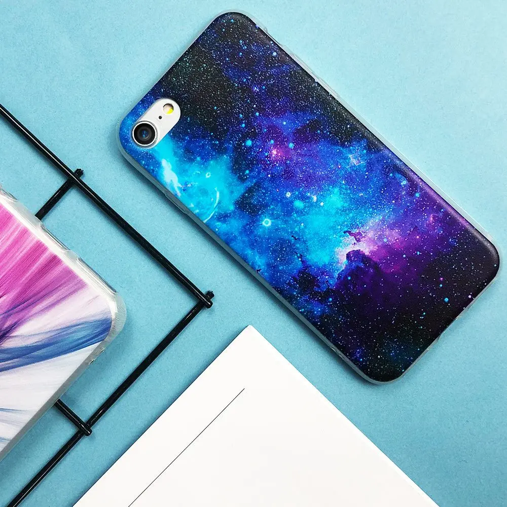 Новый мягкий чехол CASEIER с принтом животных для iPhone 5 6s 6 8 Plus 7 силиконовая задняя