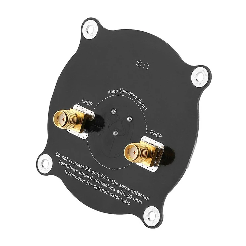 5 8 GHZ Fpv Тройная подача патч антенна Rcmall 9.4Dbi Высокая точность Sma папа Мужской