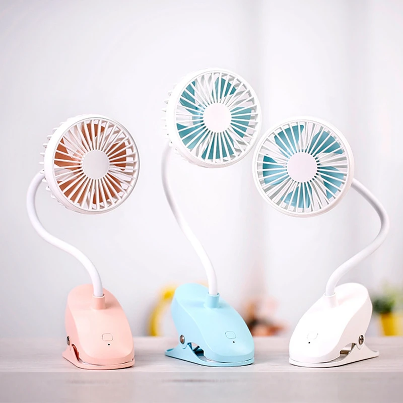 Usb портативный клип на коляску вентилятор гибкие мини персональные Настольные