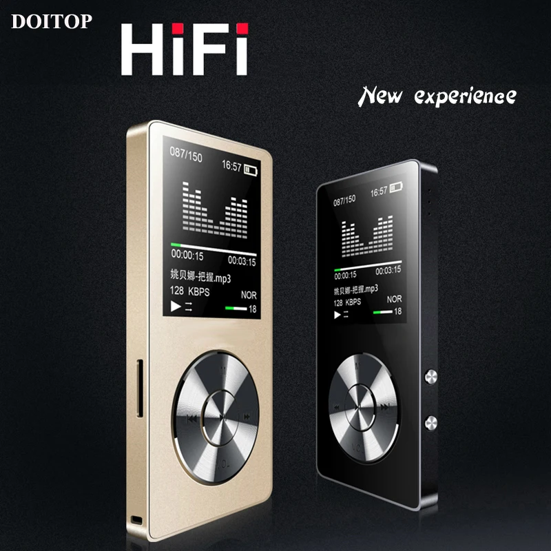 DOITOP встроенный громкий динамик HIFI Звук Мини Автомобильный MP3 плеер 8 Гб цветной