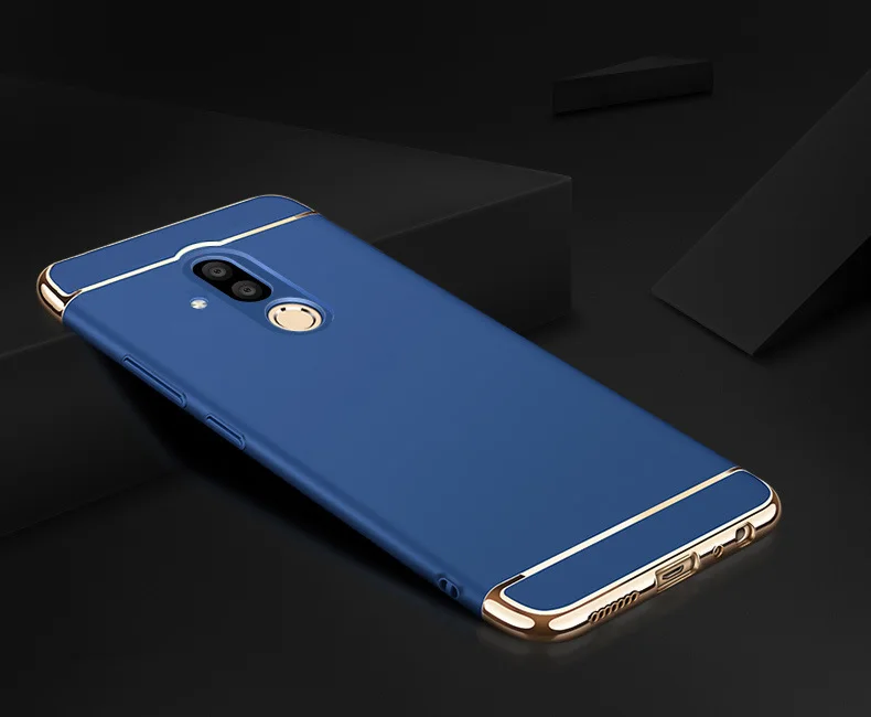 Роскошный чехол для Huawei Mate 20 Lite с защитой 360 градусов жесткий 3 в 1 из поликарбоната