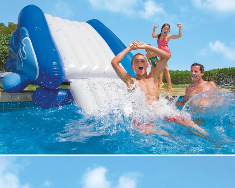 58849 Intex Kool Splash 333x206x117 см водная горка 135x81x50 &quot0 5 мм виниловый садовый шланг