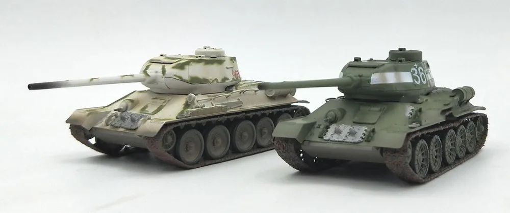 Для литья под давлением Второй мировой войны советский T34 бак 72 до 85 Elysium диорама в